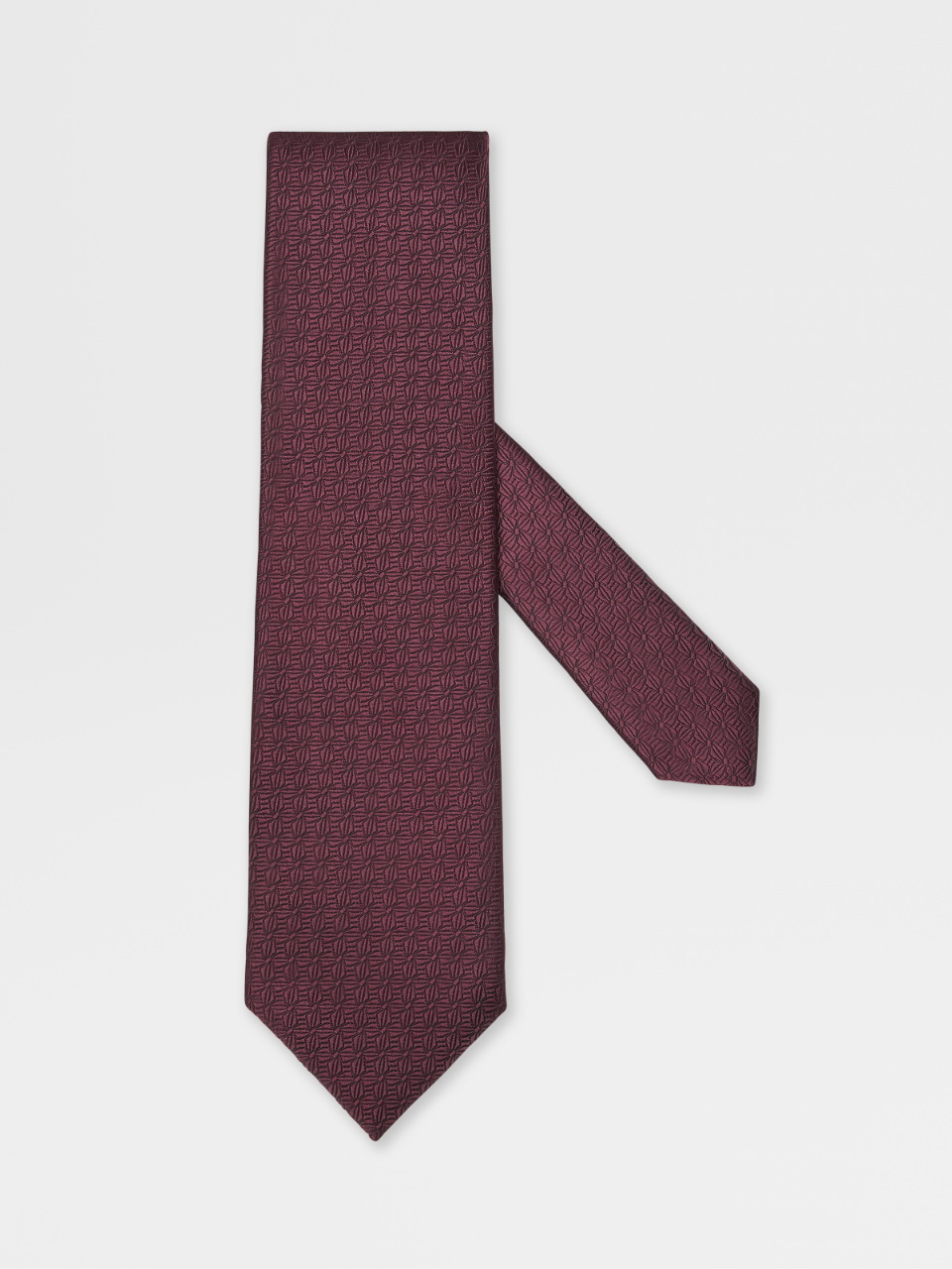 Pura Seta Purple Silk Tie